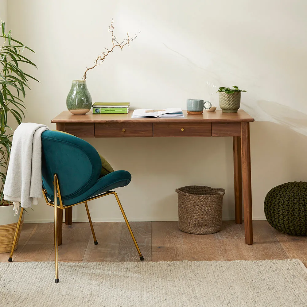 Wright Walnut Desk and Dressing Table