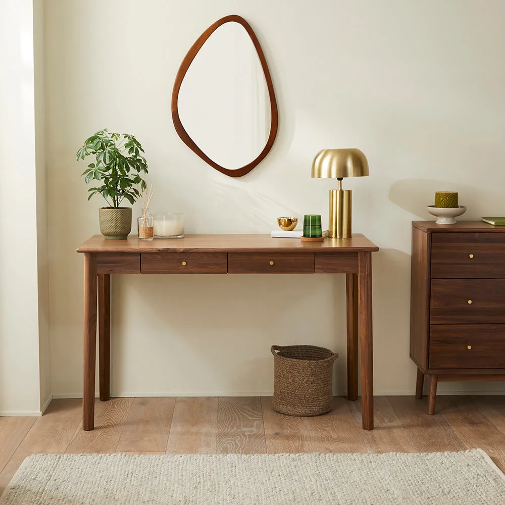 Wright Walnut Desk and Dressing Table