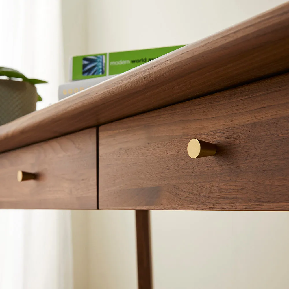 Wright Walnut Desk and Dressing Table