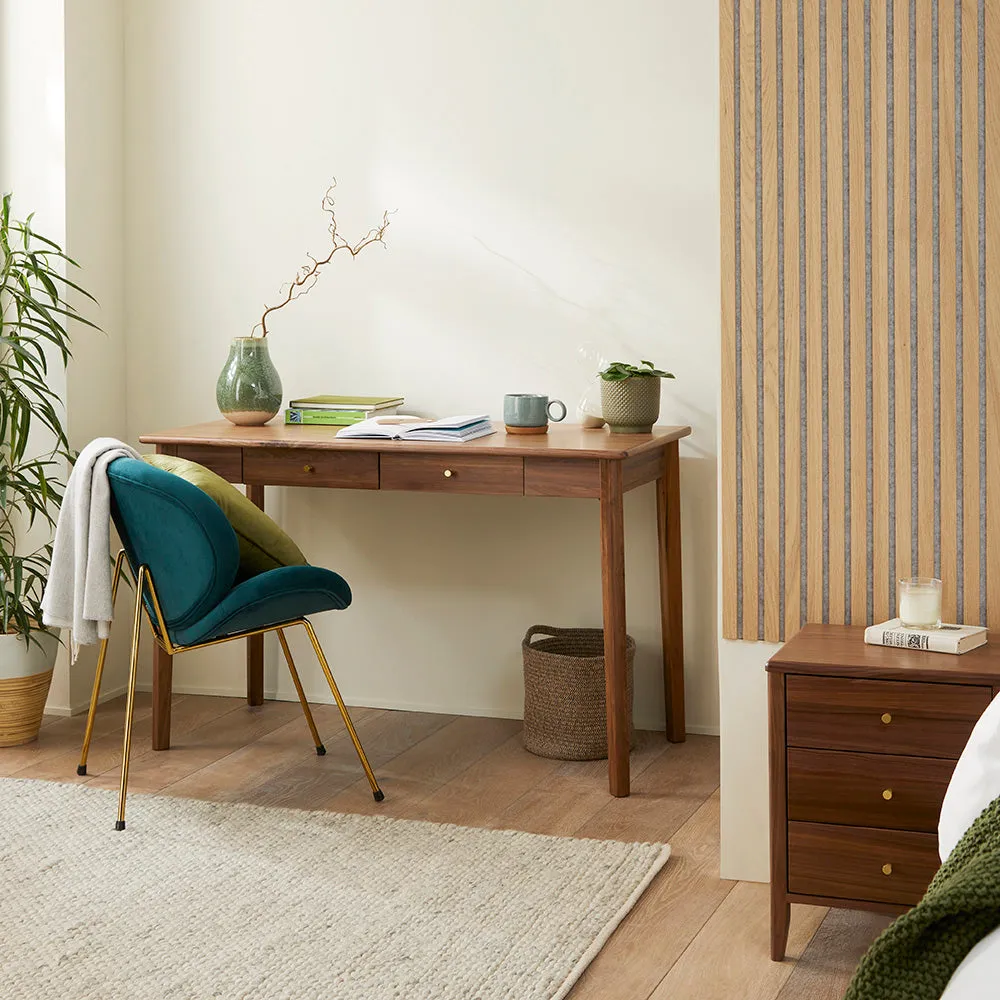 Wright Walnut Desk and Dressing Table