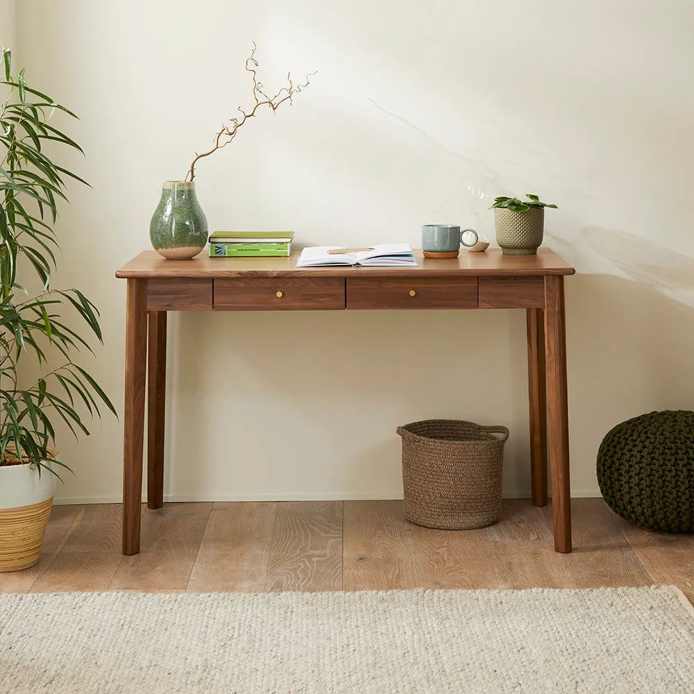 Wright Walnut Desk and Dressing Table