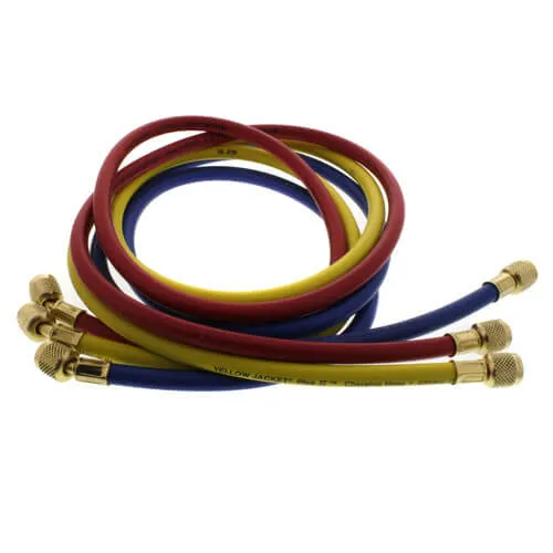 Yellow Jacket 21984 Plus II Charging Hose Set