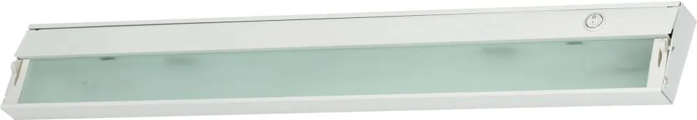 Zeelite 4 Lamp Cabinet Light In White and Diffused Glass